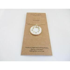 NWT Rachel Roy Celestial Dream For Aspiration Necklace and Charm